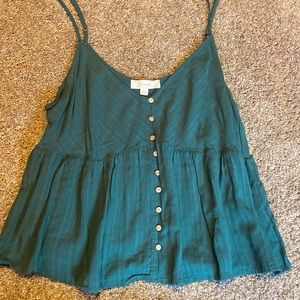 Becaal Green Camisole Top